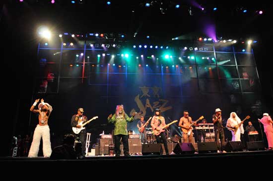 George Clinton & Parliament/Funkadelic photo by Hideo Nakajima