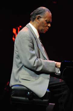 McCoy Tyner photo by Hideo Nakajima