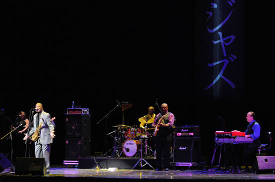 Maceo Parker photo by (c)�����p�Y�^(c)Hideo Nakajima�@(c)TOKYO JAZZ FESTIVAL 2010
